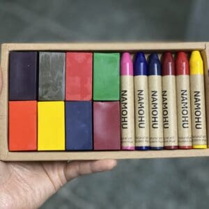 Bút sáp mix block+stick